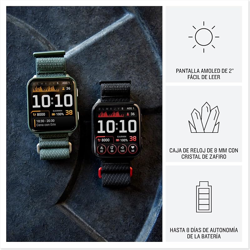 Venu X1, Smartwatch con GPS, Verde