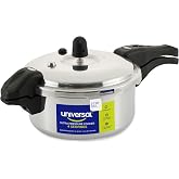 Universal (3.7 Qt / 3.5 L) Olla de Presion, Aluminum Pressure Pot | 6 Safety Systems, 4-Serving Stovetop Cooker, Pressure Cooker made in Colombia with a 25-Year Warranty