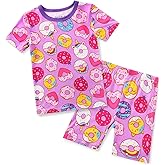 babee Reshinee Bamboo Viscose Toddler Unicorn Mermaid Girls Kids Pajamas Short Sleeve Summer Cool Snug fit Pjs 12M-8Y 2pcs