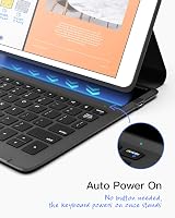 Inateck Keyboard Case for 9th/8th/7th Gen iPad 10.2 Ultra Slim UK BK2006 view 6