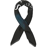 AllSaints Women's Spitalfields Oblong Scarf, Fashion Shawl with Design, Wrap Scarf for Daily Wear, 100% Modal, Black