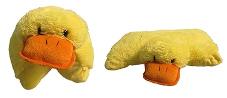 Baby Pillow Pets Duck Cuddly Pillow Pet Yellow Amazon Co Uk