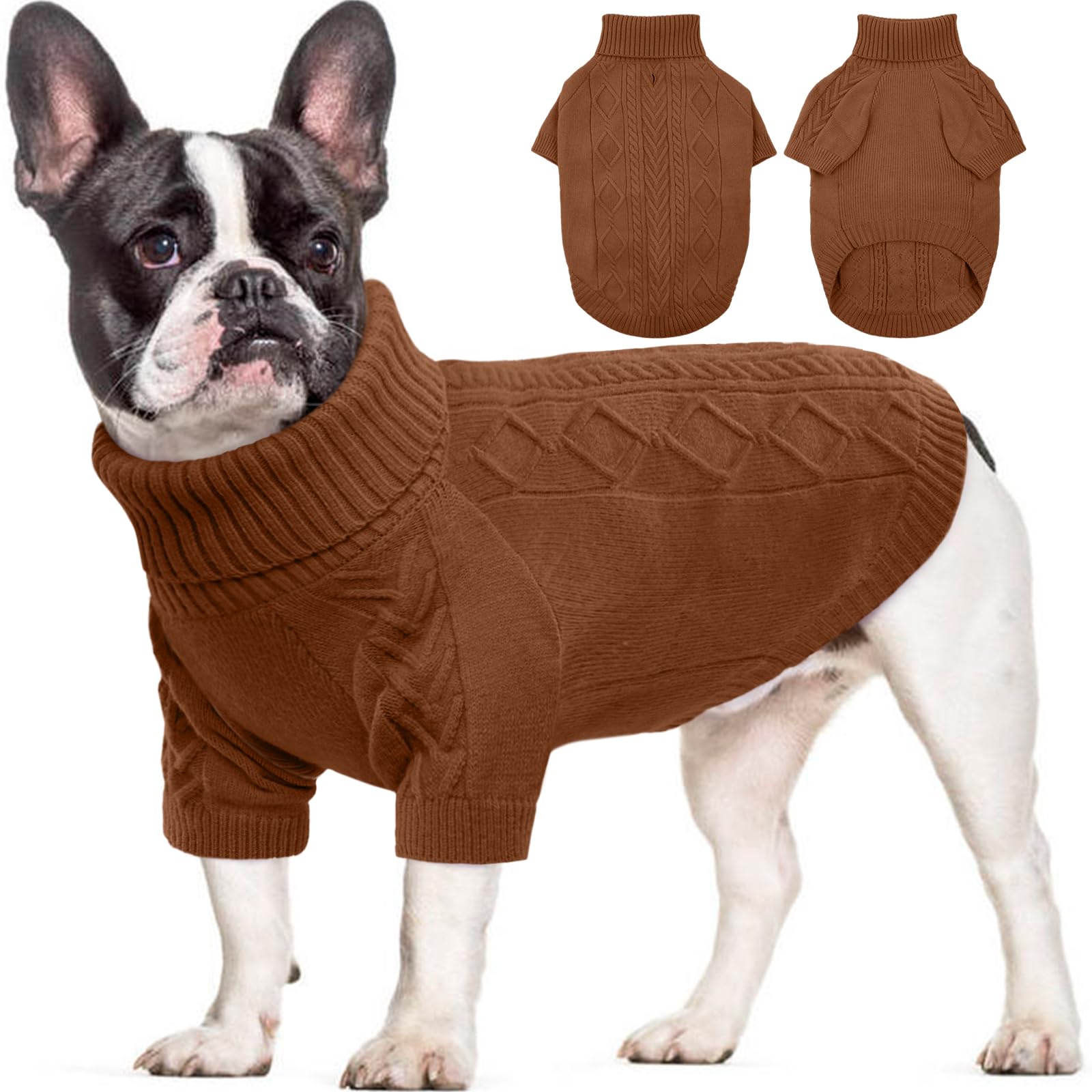 View 1 of Kuoser Dog Sweater, Dog Sweaters for Medium Dogs