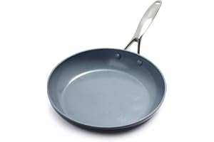 GreenPan Valencia Pro Hard Anodized Healthy Ceramic Nonstick 11" Frying Pan Skillet, PFAS-Free, Induction, Dishwasher Safe, Oven Safe, Gray