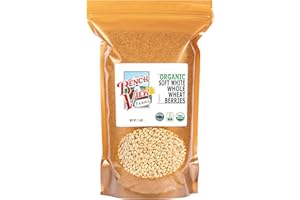 BENCH VIEW FARMS Organic Soft White Wheat Berries