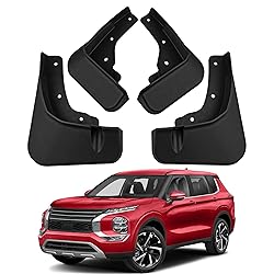 JLBMMLY Mud Flaps Compatible with 2025 Mitsubishi