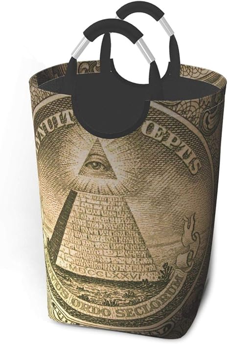 Amazon Mimuti ランドリーバスケット お金の記号の建物のアイコン ランドリーバッグ 洗濯かご おりたたみ 洗濯カゴ おしゃれ 収納ボックス おもちゃ収納 かご バスケット オンライン通販