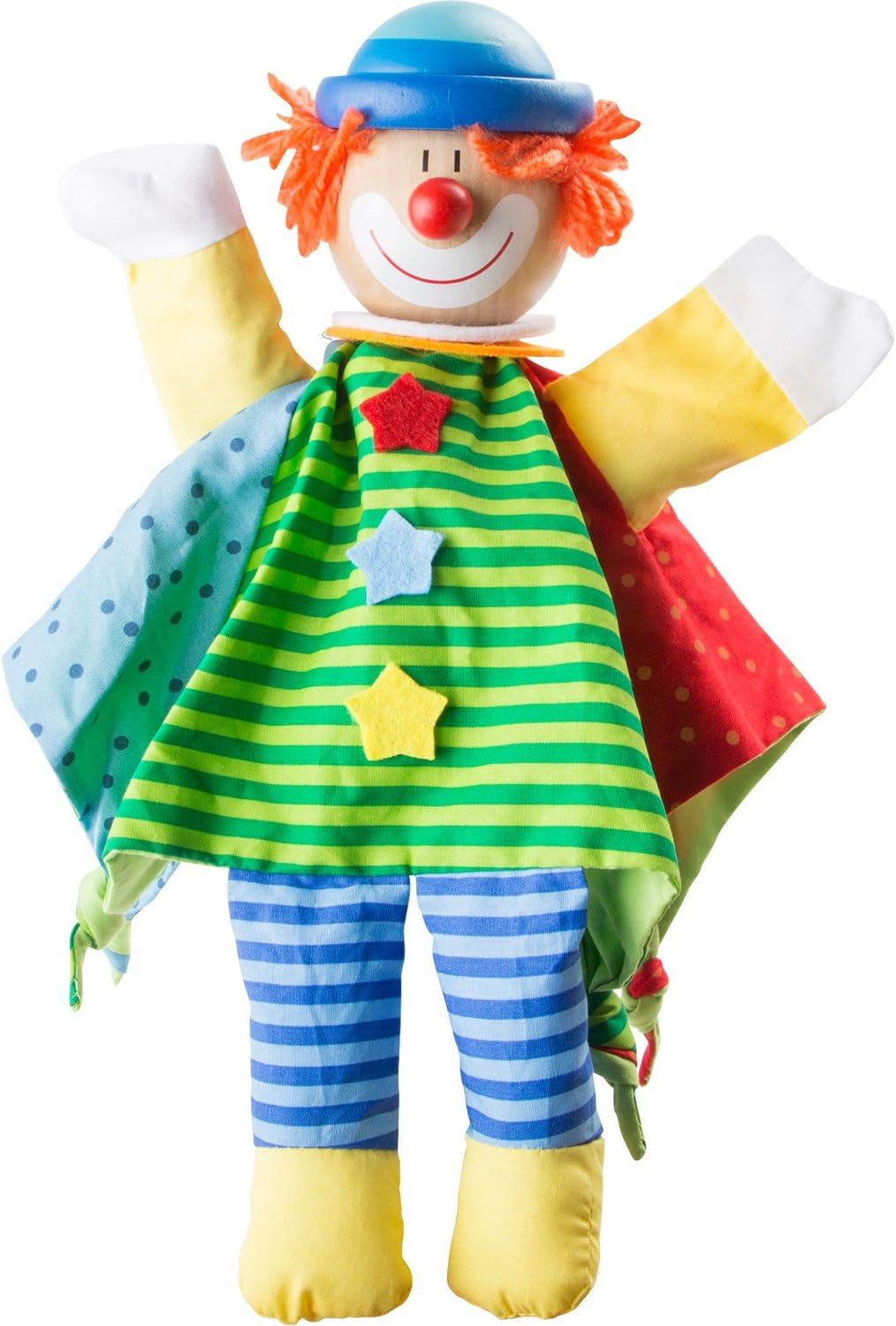 Small Foot 10235 Clown Hand Puppet Amazon.co.uk Toys & Games