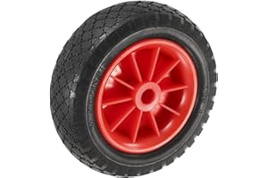 Kayak Canoe Lolly Cart Replacement Tire Solid Wheel 8"/10" Inflatable Tire Boat Cart Parts Parts Kayak Accessories