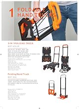 BLACK+DECKER 2-in-1 Sack Truck Trolley 55kg Hand Truck 120kg Platform view 6