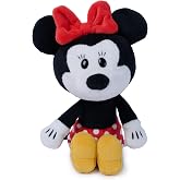 GUND Disney Minnie Mouse Little Toothpick 6-Inch Plush Toy, Ages 1+ | Slender Frame and Posable Dangling Limbs Promote On The Go Travel Pretend Play; Contains One 6-Inch Mouse Plush Doll Ages 1+
