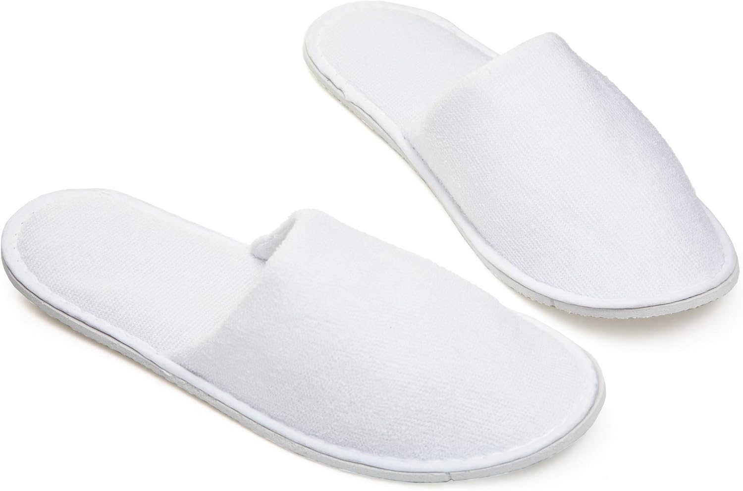 Eurosplash Closed Toe Disposable Slippers for Hotel Guest, Individually