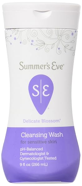 SUMMER’S EVE FEMININE WASH FOR SENSITIVE SKIN-DELICATE BLOSSOM-9 OZ, 2 PK