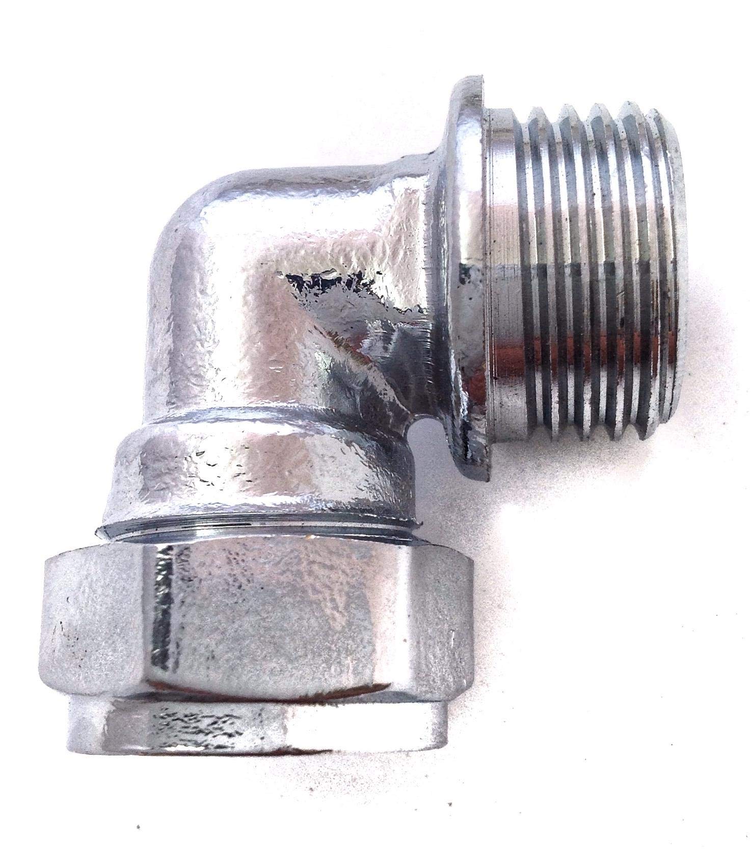 15mm x 1/2" Male Chrome Elbows