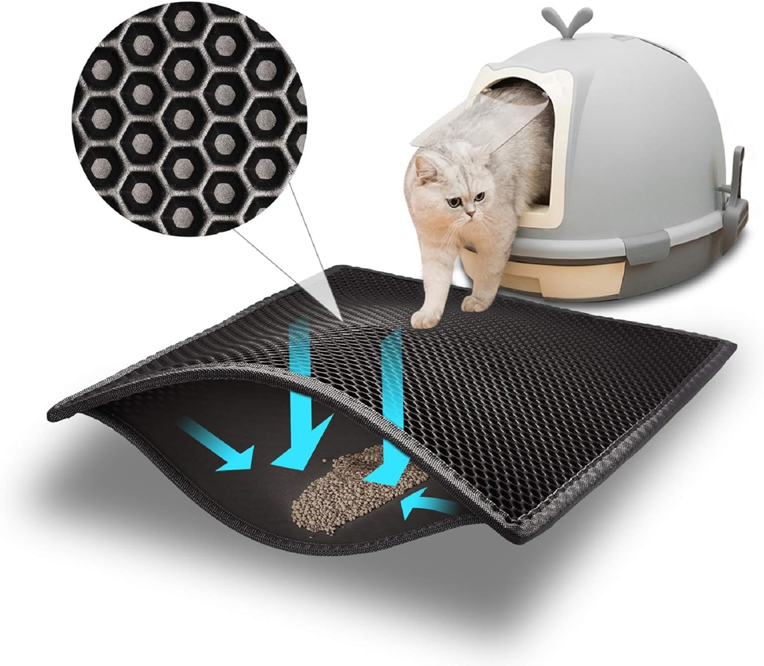 pieviev cat litter mat