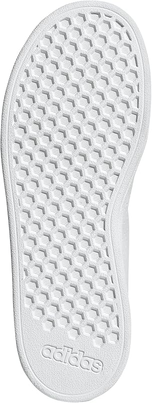 Unisex - Bambini e Ragazzi Advantage Base 2.0 Junior Shoes, Cloud White/Cloud White/Green, 38 EU — foto 4 di 8