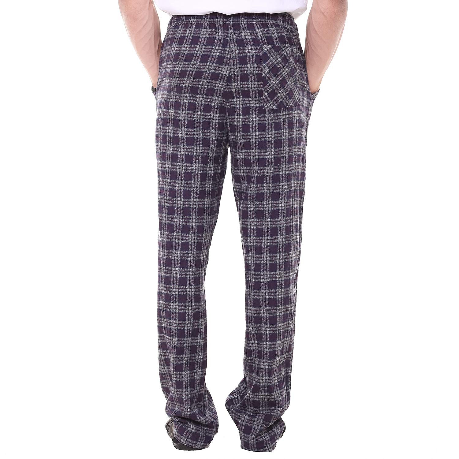 twist men's cotton comfort night western global desi wear checked pyjama pants