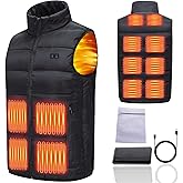 Ahigh Heated Vest for Men Women with Battery Pack Included,Warming Heated Jacket USB Rechargeable,Heating Jacket Winter Vest