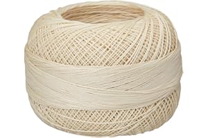 Handy Hands HH80-603 Embroidery Lizbeth Cordonnet Cotton Size 80-Ecru