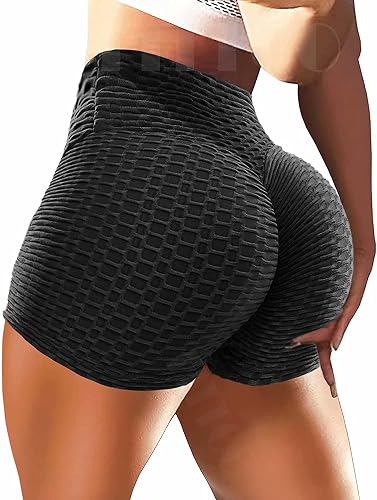 TikTok Waisted Yoga Shorts 