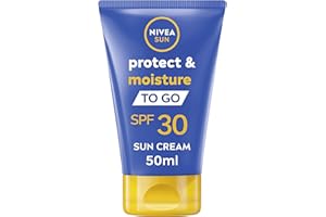 NIVEA Sun Moisture and Protection Body Lotion Travel Size Pocket Lotion for Everyday outdoor Use with Lightweight Formula Inf