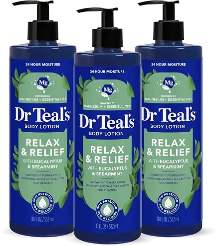 Amazon.com : Dr Teal's Body Lotion - Moisture Plus - Rejuvenating