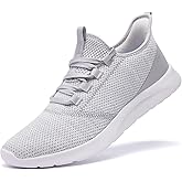 ALEADER Walking Shoes for Women Slip on Running Lightweight Comfortable Gym Shoes