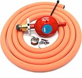 TheSunnyValley Hand Tight Propane Regulator 2M Hose Clips Calor Flogas view 4