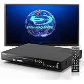 Blu Ray DVD Player,Full HD Blu-ray Disc Player CD Players with Easy Hook Up and User Friendly, 1080P Home Theater DVD Player with HDMI Output, Support HDD and USB Playback