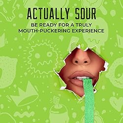 SOUR STRIPS Apple Flavored Sour Candy
