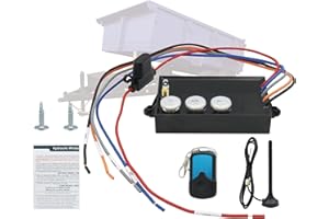 AORYIMT G3-H01 Wireless Dump Trailer Remote Control Kit, fit for 12 Volt Hydraulic Lift Winch Tilt Unit, Hydraulic Wireless Remote Dump Trailer Controller, 50-100 Foot Operating Range