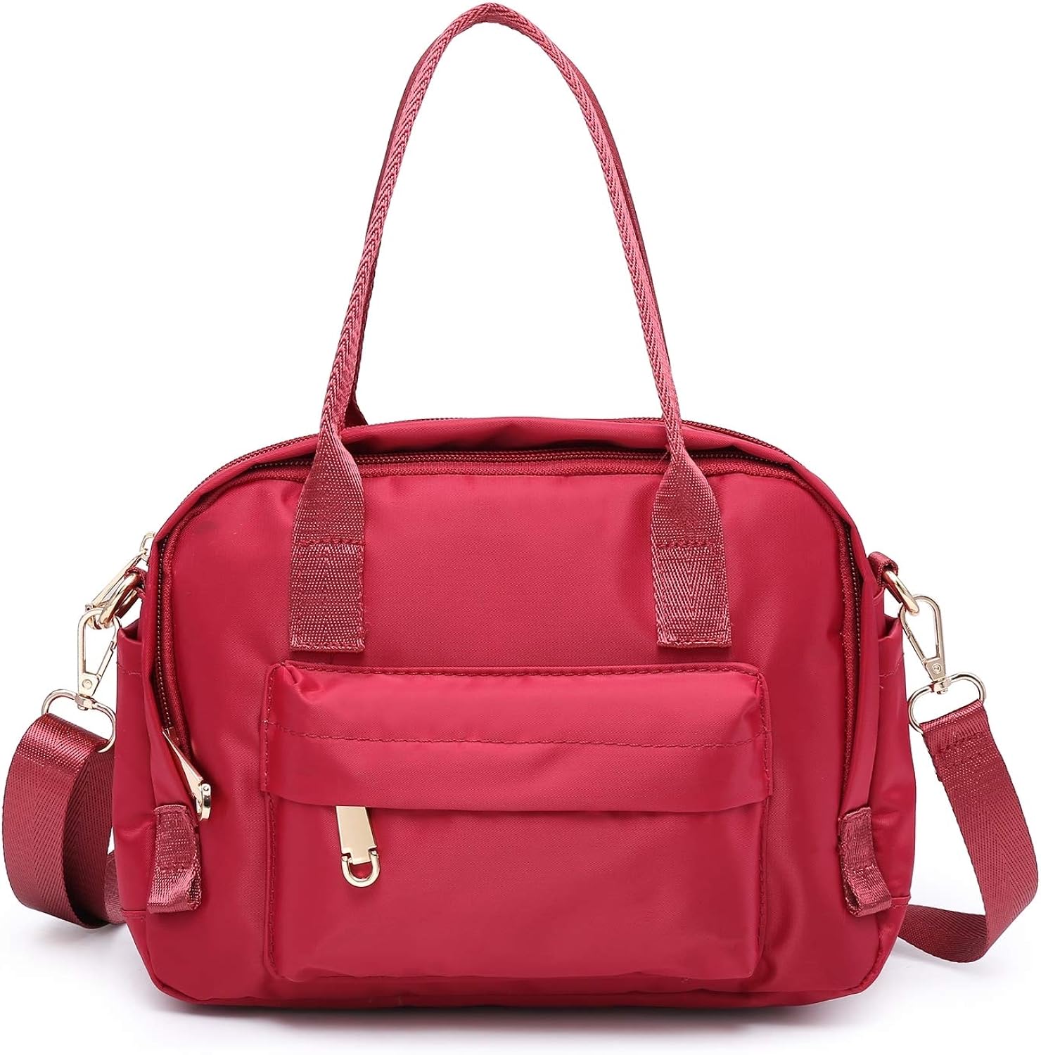 Craze London Womens Multi Pocket Shoulder Bag, Multi Purpose Waterproof