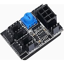 Fan Controller PC 5 Porte - Hub Ventole 3/4 Pin Con Alimentazione Molex - Foto 9