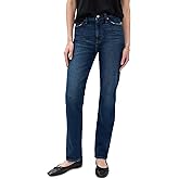 DAZE Women's Smarty Pants High Rise Slim Straight Jeans