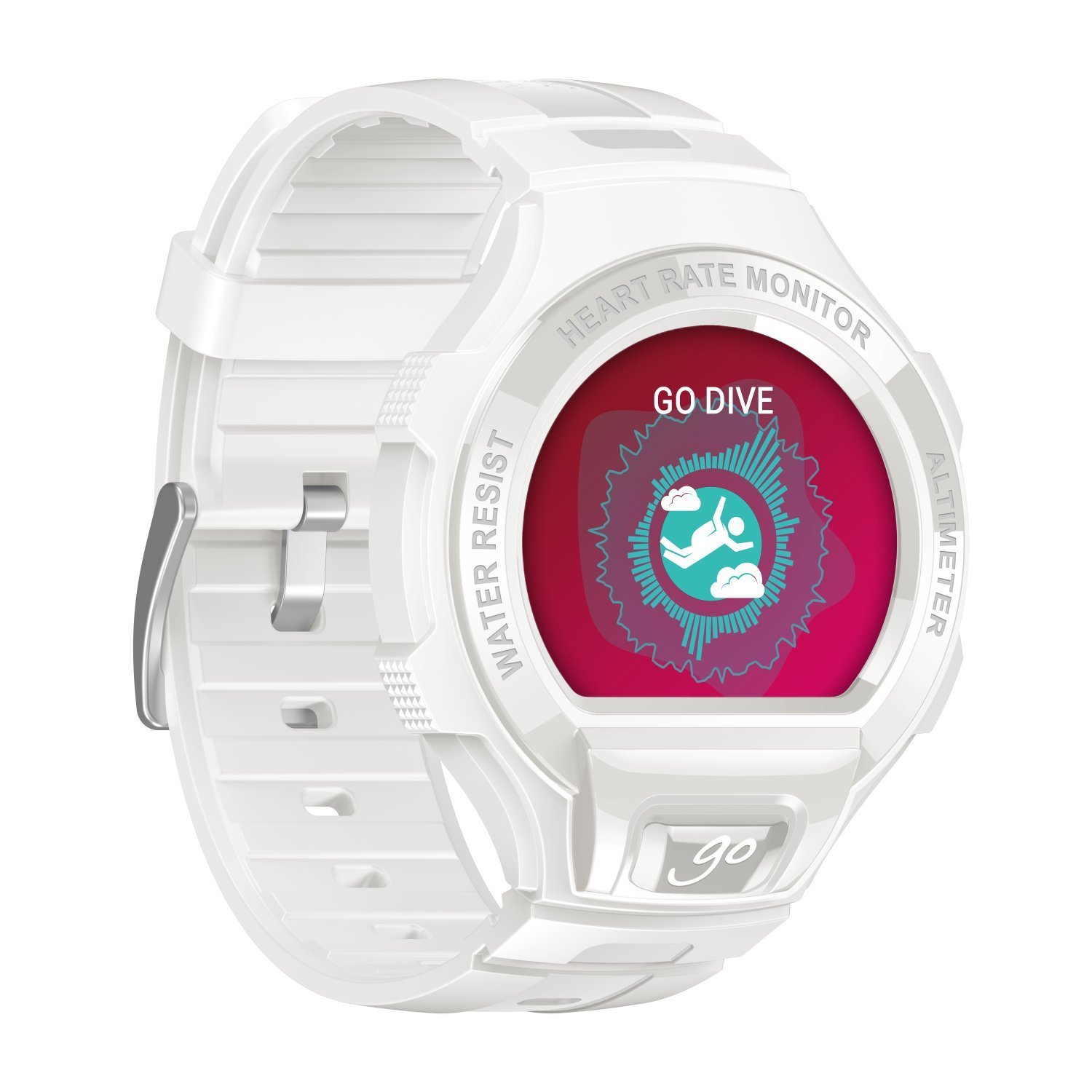 Smartw.Alcatel Sm03 White,Smart Watch