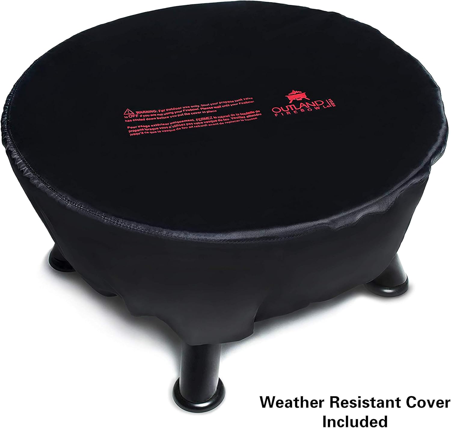Outland Firebowl 883 Mega Outdoor Propane Gas Fire Pit with UV and Weather Resistant Durable Cover, 24-Inch Diameter 58, 000 BTU : Garden & Outdoor