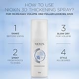 NIOXIN 3D Volumising Thickening Hairspray for Thin Hair Texture Body 150ml view 6