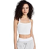 Free People Women's All Clear Cami Solid, White, Medium
