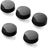Upgraded 5 Pcs 82977 82974 Cooktop Knob Replacement for Dacor Stove Parts, SGM365 DE81-08738A Stove Knobs for Dacor Range Parts Burner Control Knobs DE81-10313A Black Plastic Gas Stove Top Knobs