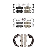Transit Auto Front Rear Ceramic Disc Brake Pads Kit