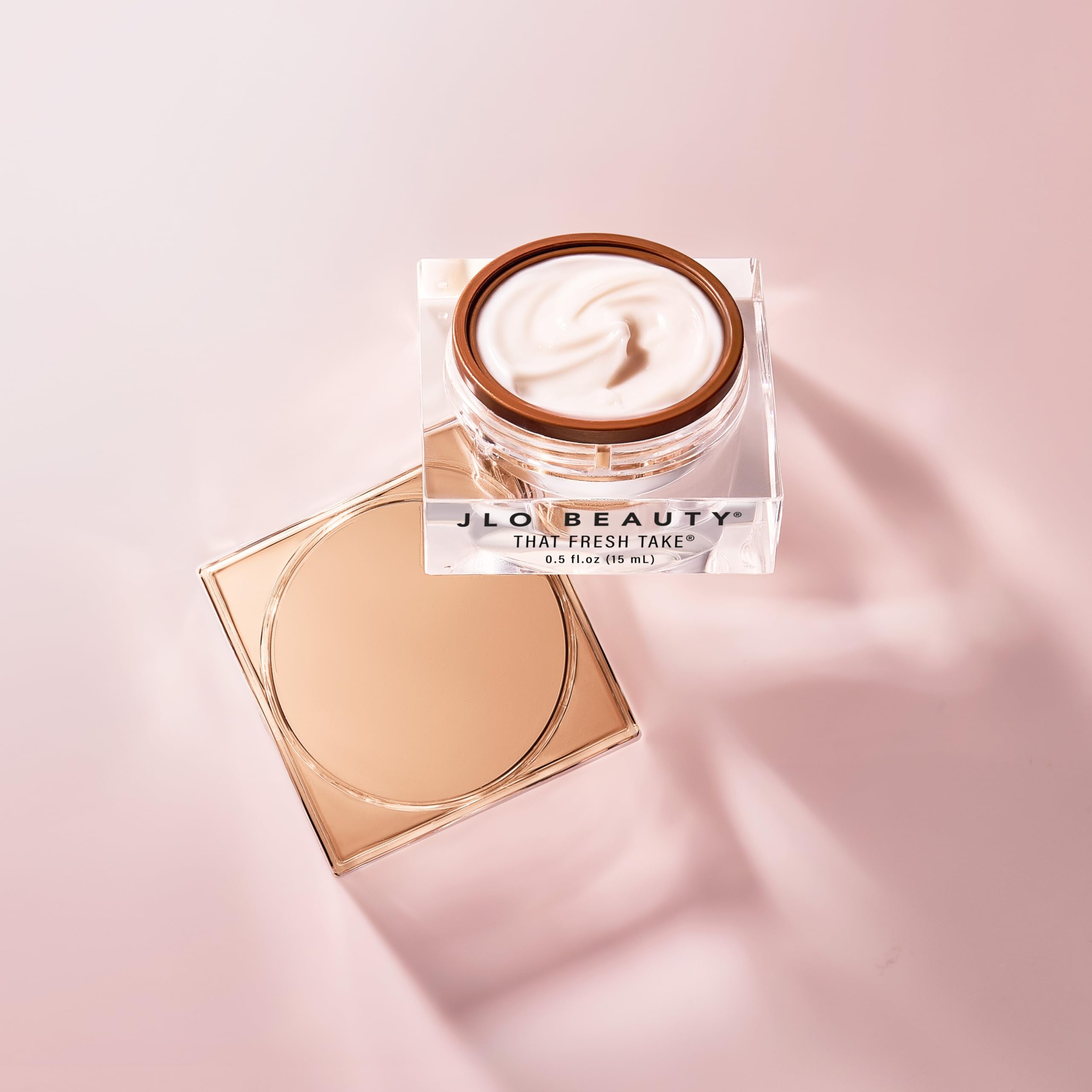 JLO BEAUTY That Fresh Take Under Eye Cream for Dark Circles and Puffiness, Hydrating Skin Care Eye Cream with Peptides to Support Appearance of Fine Lines & Wrinkles, Helps Lifts & Tighten, 0.5 Oz