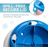 EarlyGrow MPL50072 Twist and Thaw Salt Grit Spreader Snow Ice Winter White Blue view 5