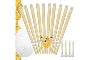 BEVSHP Ear Wax Removal Tool Kit Ear Wax Remover Tool Ear Cleaning Kit Earpick Curette with Cotton Swabs