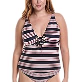 La Blanca Womens Over The Shoulder Tankini Swimsuit Top