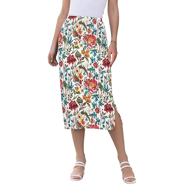 [SALTY FLOWER]★BANDING SKIRTS mia-midi-skirt-bottoms-