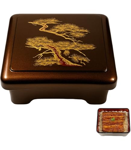 Amazon.com: Japanese Lacquer Three Tiers Stack 
