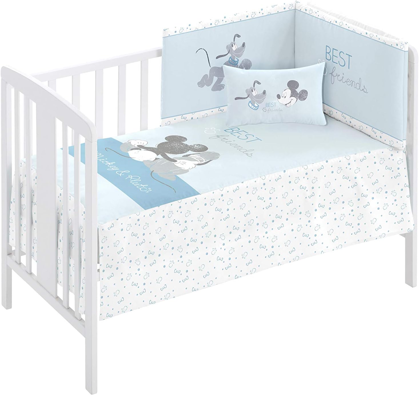 Disney Edredon Protector Y Cojin Para Cuna 60 X 1 Cm Coleccion Disney 10 Danielstore Edredones Bebe Kudzuandcompany Com