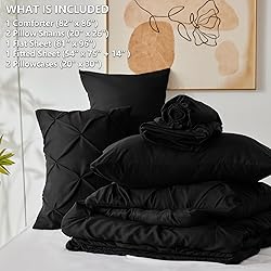 CozyLux Full Size Comforter Sets 7 Pieces Comforter