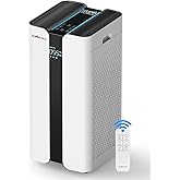 CleanForce Extra Large Air Purifier for Home Large Room,H13 HEPA Air Purifier with Carbon,Covers 3000ft² Office,Bedroom,Industrial Environment,Remove 99.97% Dust,Smoke,Odor,Pollen,VOCs MEGA1000 New