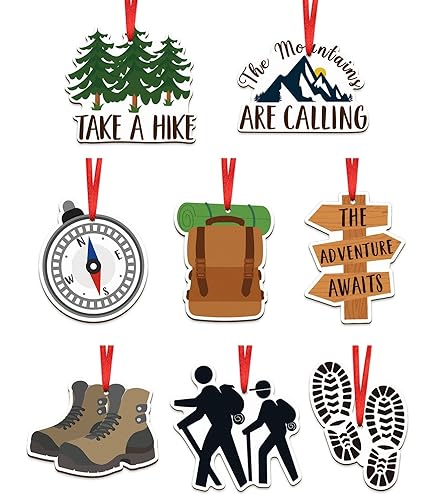 Mountains Are Calling - Personalized Christmas Photo Upload Gifts Custom Wooden Ornament For Hiking Lovers Designed By Attorney Verbal